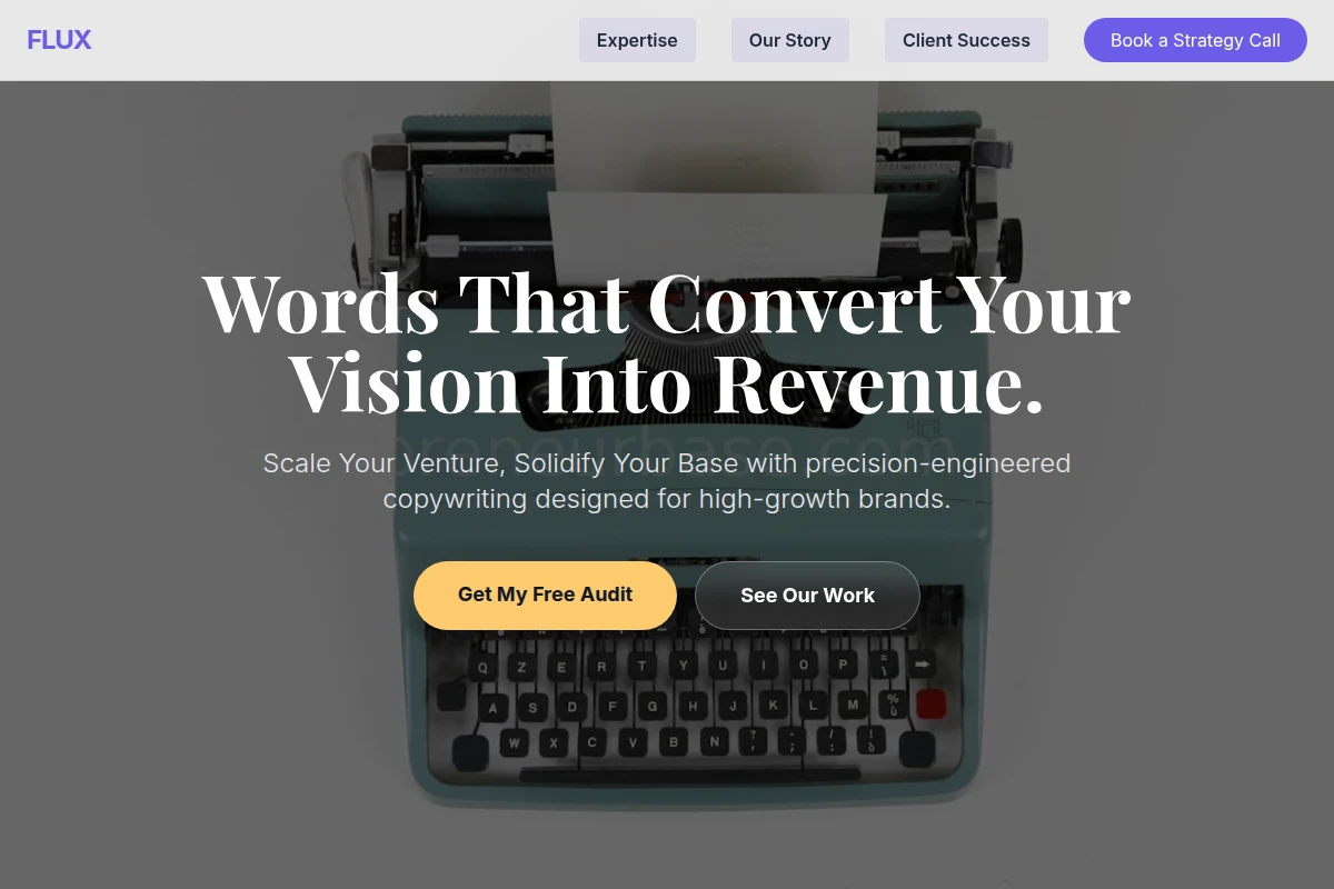 Flux Copywriting